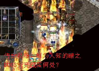 ˽Ϊ֪İ֮BOSSδ