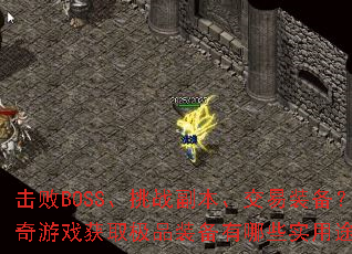 ����BOSS����ս����������װ����������Ϸ��ȡ��Ʒװ������Щʵ��;����