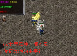 战士与法师:谁才是传奇战场的主宰? 战士与法师:谁才是传奇战场的主宰?