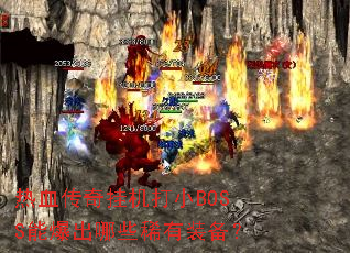 ��Ѫ����һ���СBOSS�ܱ�����Щϡ��װ����