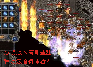 忘忧版本有哪些独特玩法值得体验? 忘忧版本有哪些独特玩法值得体验?