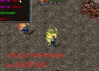 �����¿���������Щboss��ֵ����ս��