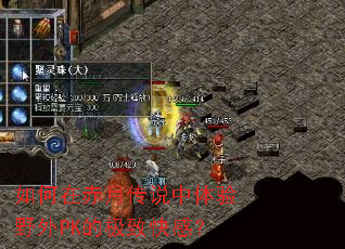 如何在赤月传说中体验野外PK的极致快感? 如何在赤月传说中体验野外PK的极致快感?