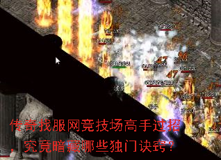 传奇找服网竞技场高手过招,究竟暗藏哪些独门诀窍? 传奇找服网竞技场高手过招,究竟暗藏哪些独门诀窍?
