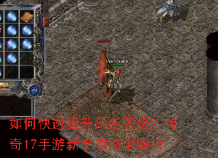 如何快速提升角色等级?传奇17手游新手攻略全解析 如何快速提升角色等级?传奇17手游新手攻略全解析