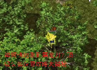 如何快速刷到屠龙刀?顶级装备获取攻略大揭秘 如何快速刷到屠龙刀?顶级装备获取攻略大揭秘