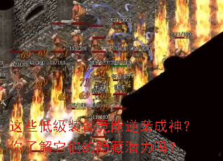 这些低级装备竟能逆袭成神?你了解它们的隐藏潜力吗? 这些低级装备竟能逆袭成神?你了解它们的隐藏潜力吗?